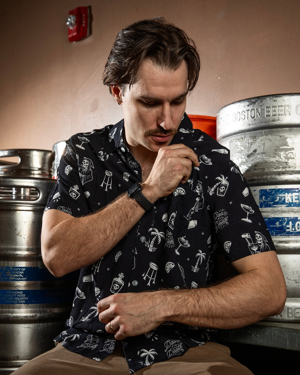 Daq Til Death Button-Up Shirt – Mover & Shaker Co