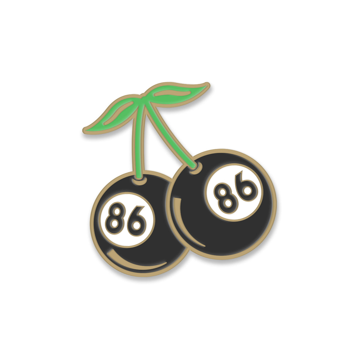 86'd 8 Ball Pin – Mover & Shaker Co