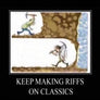 Riffin' on a Classic T-Shirt