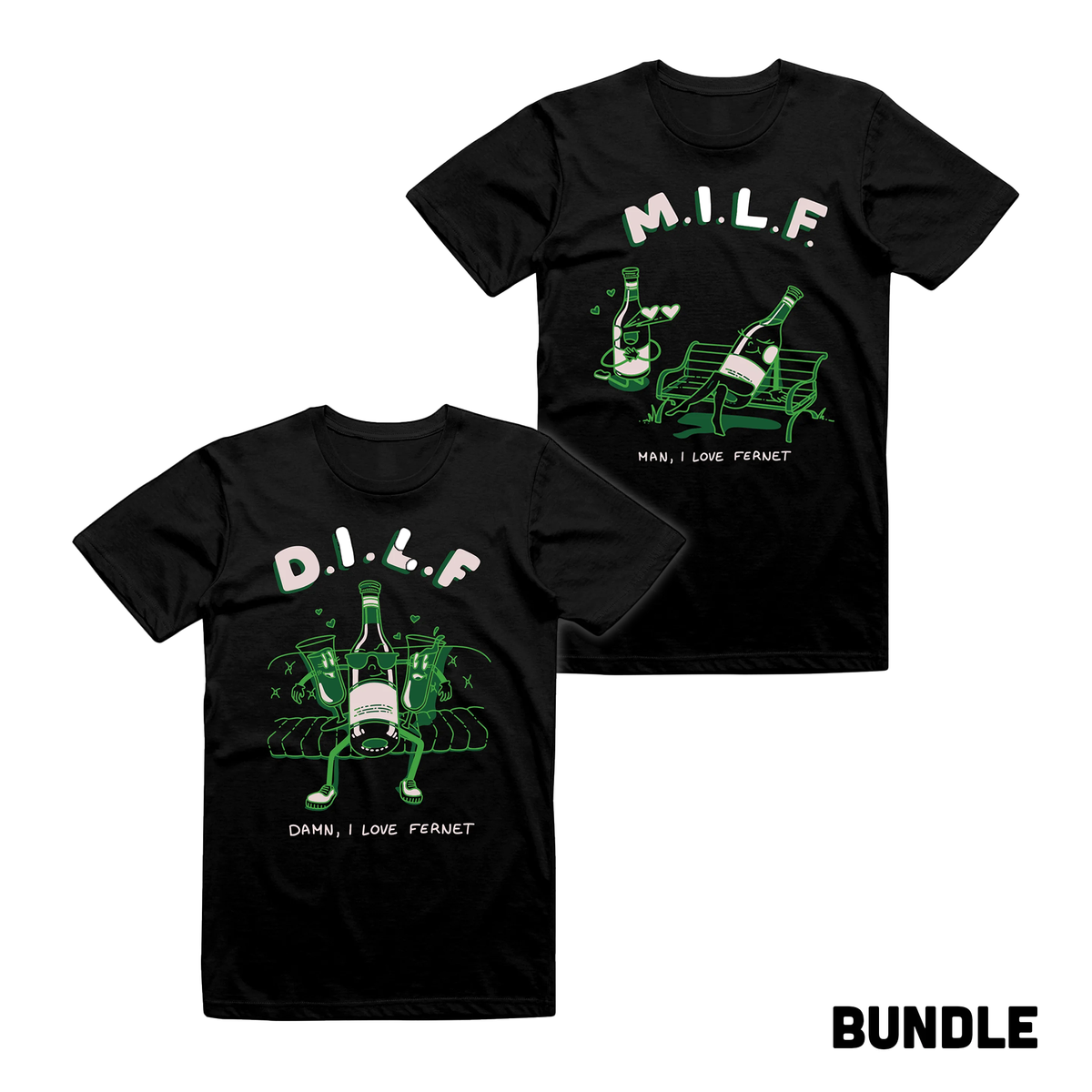MILF & DILF T-Shirt Bundle – Mover & Shaker Co