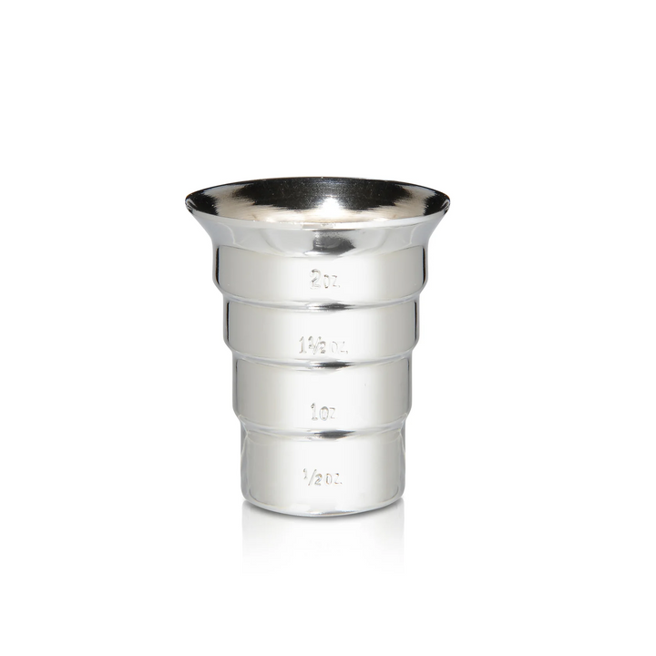 STEPPED JIGGER {Stainless Steel - No Handle}