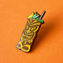 Tiki Drink Nerd Pins Pin
