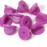 Color Rubber Pin Backs (10 Pack)