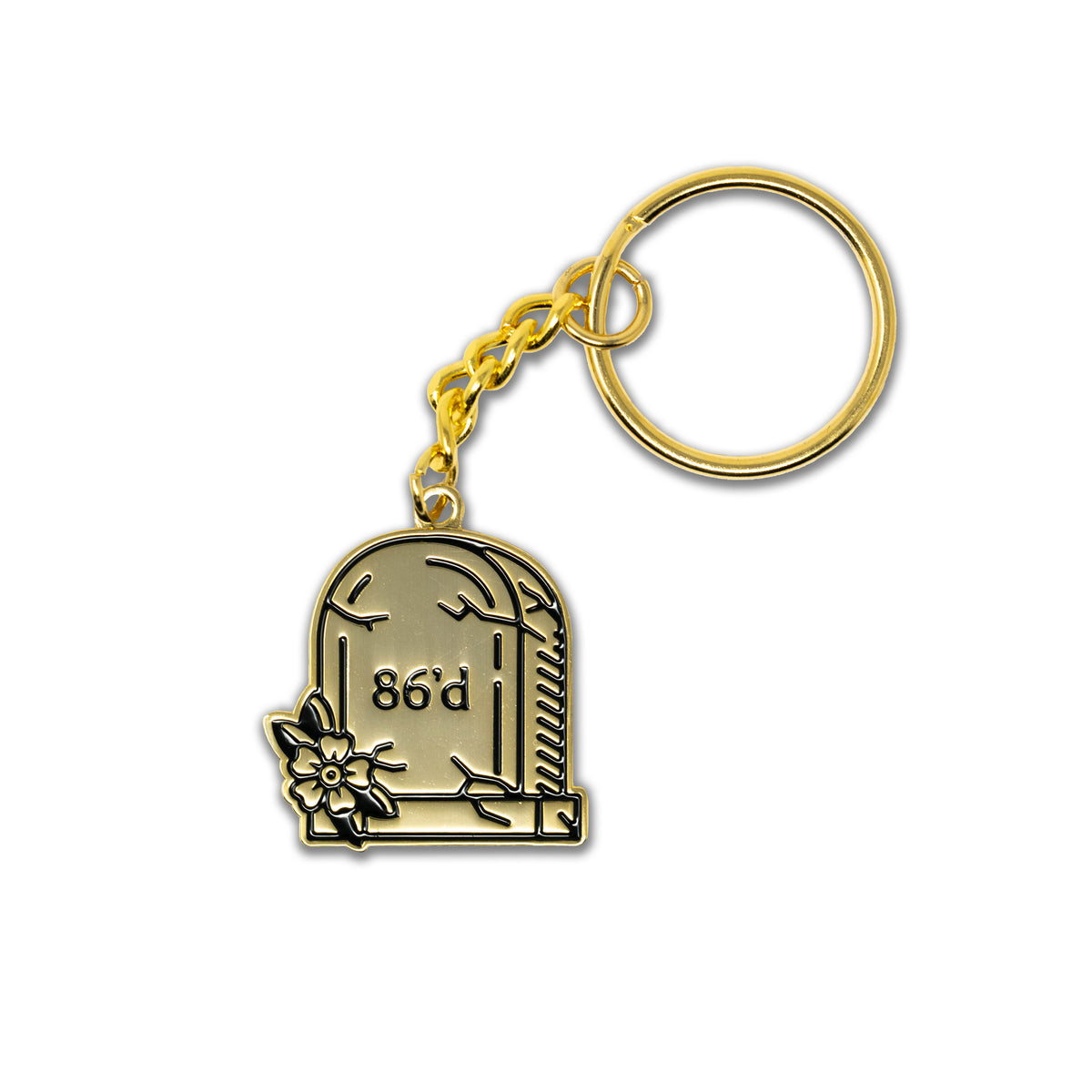 86'd Keychain