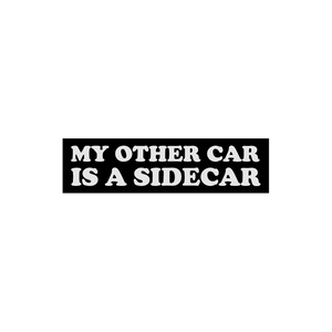 My Other Car is a Sidecar Sticker