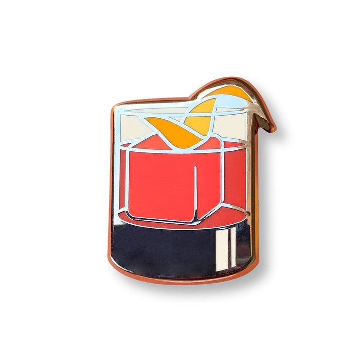 Negroni Cocktail Critters Pin