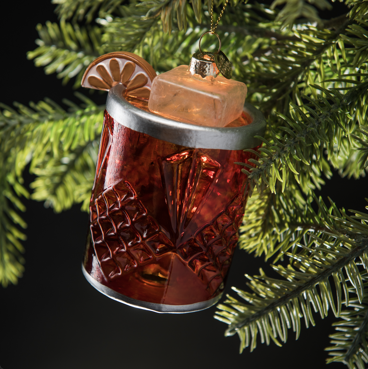 Negroni Cocktail Ornament – Brooklyn Museum