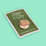 Tiny Enamel Bagel & Lox Food Lapel Pin