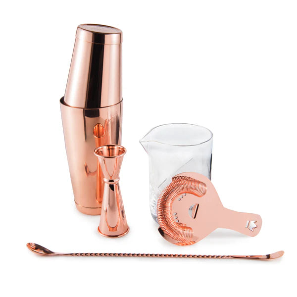 Essential Cocktail Set – Stainless Steel