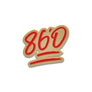 86'D Emoji Pin