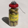 Olive Jar Cocktail Garnish Holiday Ornament