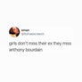 Girls Miss Anthony Bourdain Enamel Pin