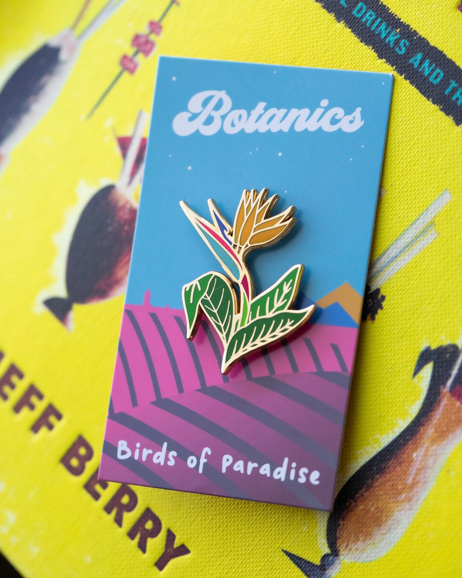 Bird of Paradise Enamel Pin