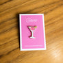Cosmo Cocktail L&V Pin