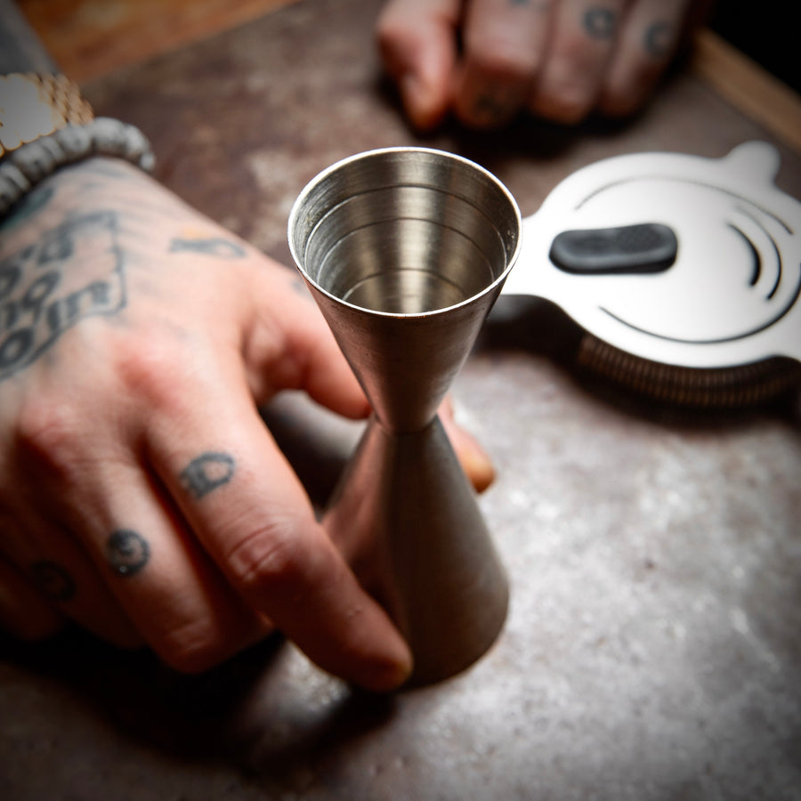 Piña Slim Jigger (Brush Finish)