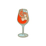 Aperol Spritz Classic Cocktail Enamel Pin