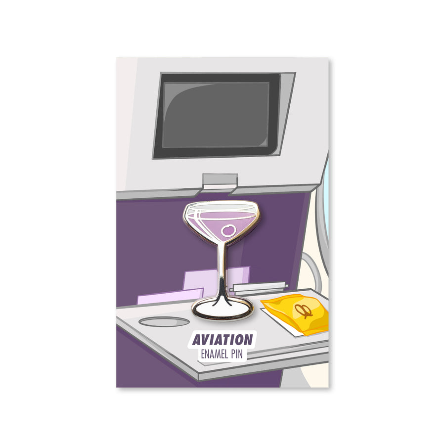 Aviation Cocktail Critters Pin