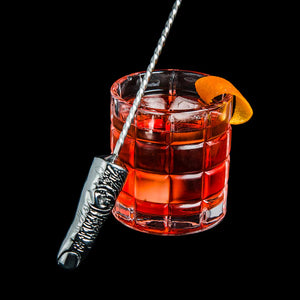 GAZ REGAN NEGRONI FINGER STIRRER (STAINLESS STEEL / 35cm)