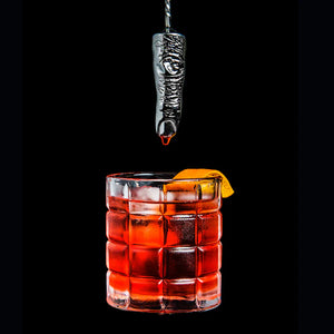 GAZ REGAN NEGRONI FINGER STIRRER (STAINLESS STEEL / 35cm)