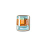 Whiskey on the Rocks Cocktail L&V Pin