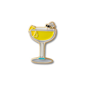 Bee’s Knees Cocktail Pin