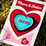 Heard Sweethearts Pin