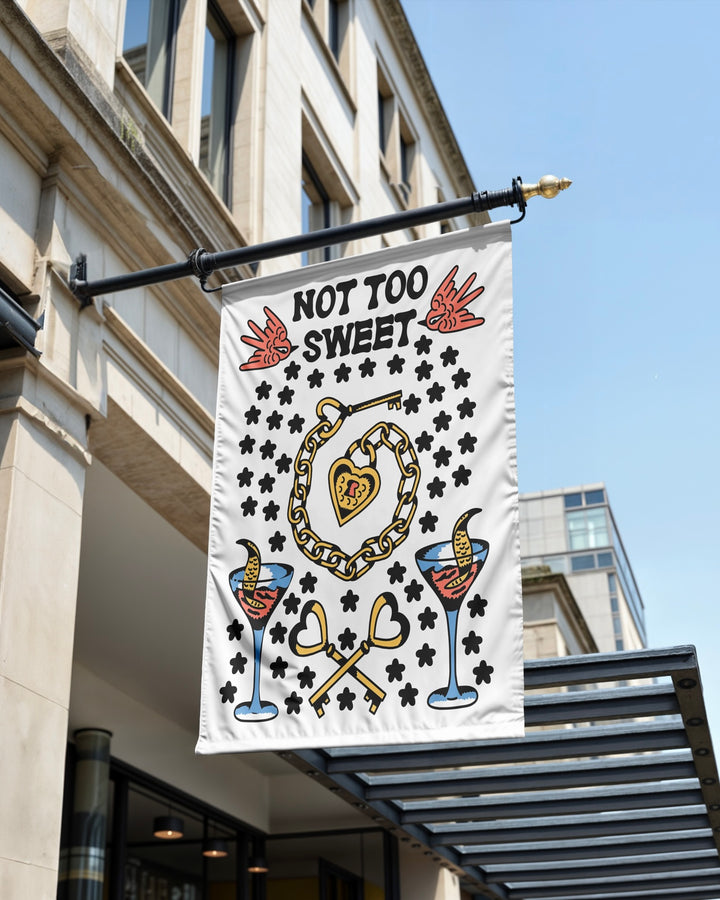Not Too Sweet Locket Flag