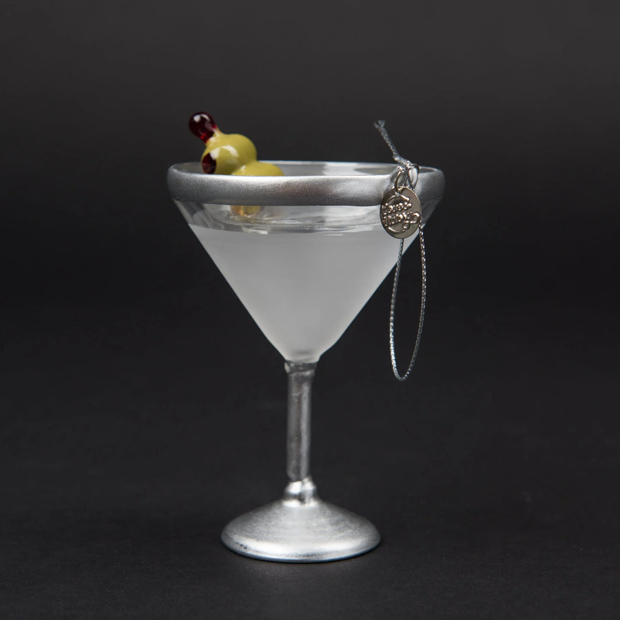 Martini Cocktail Christmas Ornament