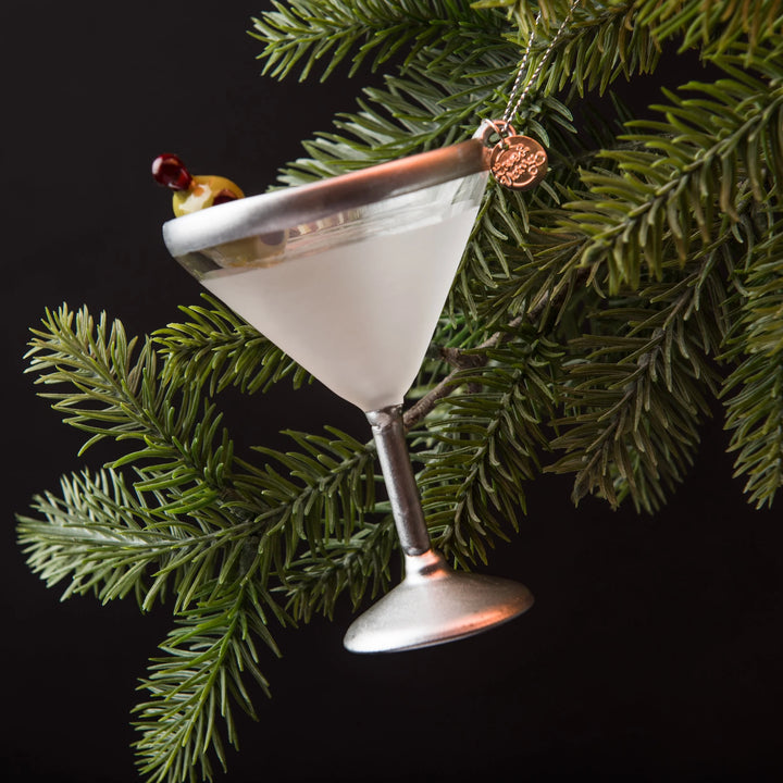 Martini Cocktail Christmas Ornament