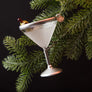 Martini Cocktail Christmas Ornament