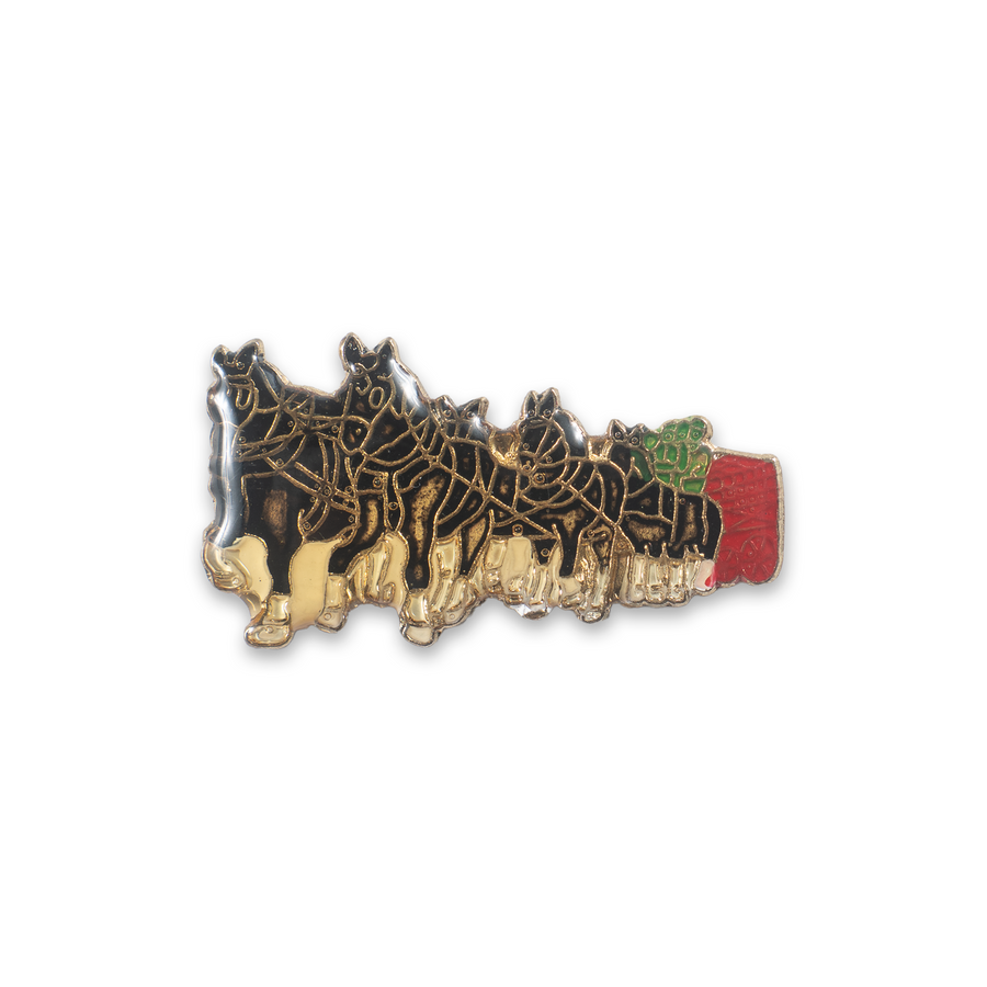 Budweiser Running Horses Pin