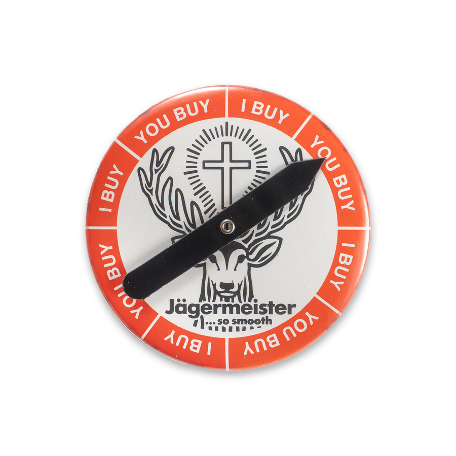 Jägermeister 'You Buy' Spinner Button