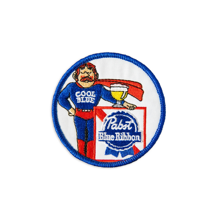 Pabst Blue Ribbon 'Cool Blue' Patch