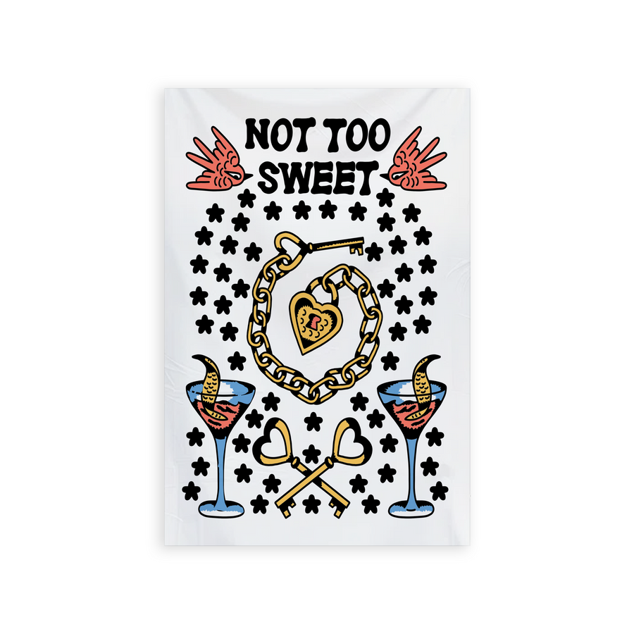 Not Too Sweet Locket Flag