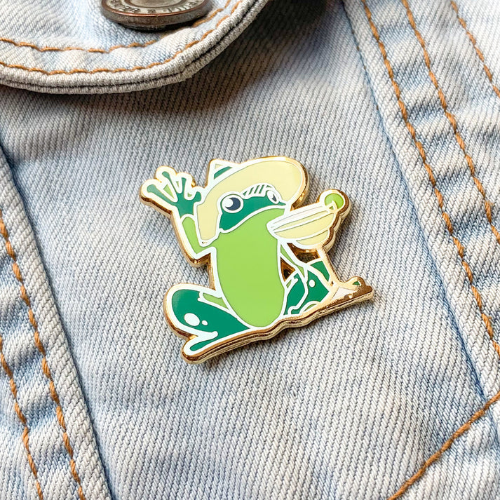 Froggy Margarita Pin