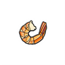 Shrimp Cocktail Enamel Pin