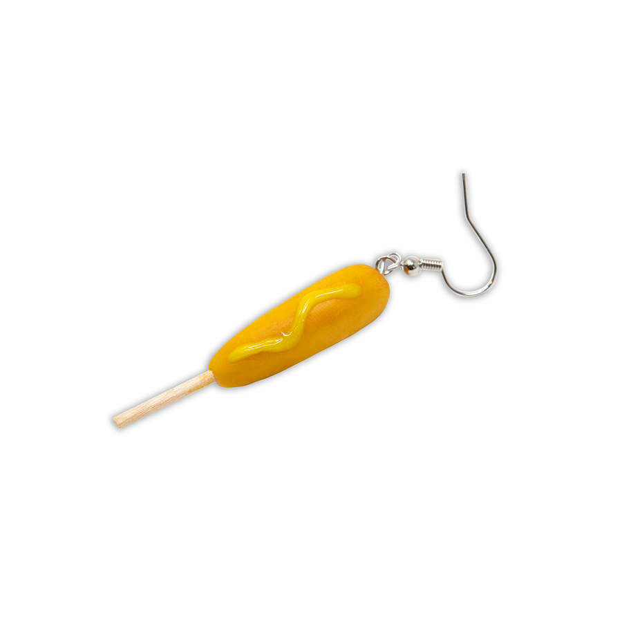 Corn Dog Earrings