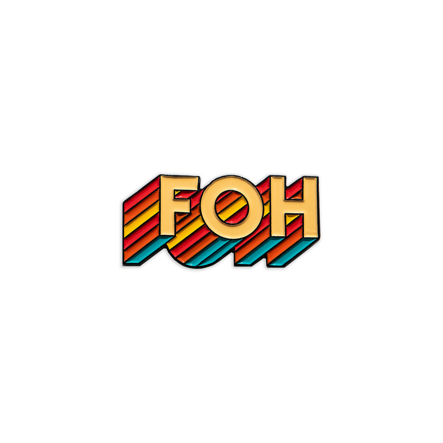 Focus on Health Logo Pin
