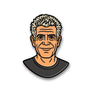 Anthony Bourdain Chef Pin