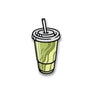 Iced Matcha Latte Pin