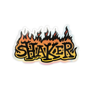 $1 Logo Sticker - MS Flame Logo – Mover & Shaker Co