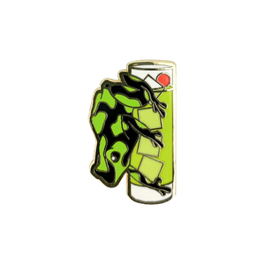 Midori Dart Frog Pin