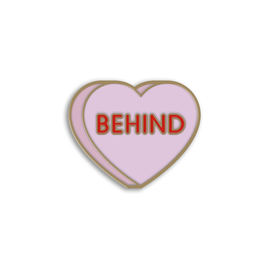 Behind Sweethearts Pin