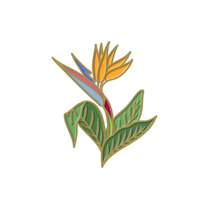 Bird of Paradise Enamel Pin
