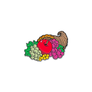 Fruit of the Loom Cornucopia Pin