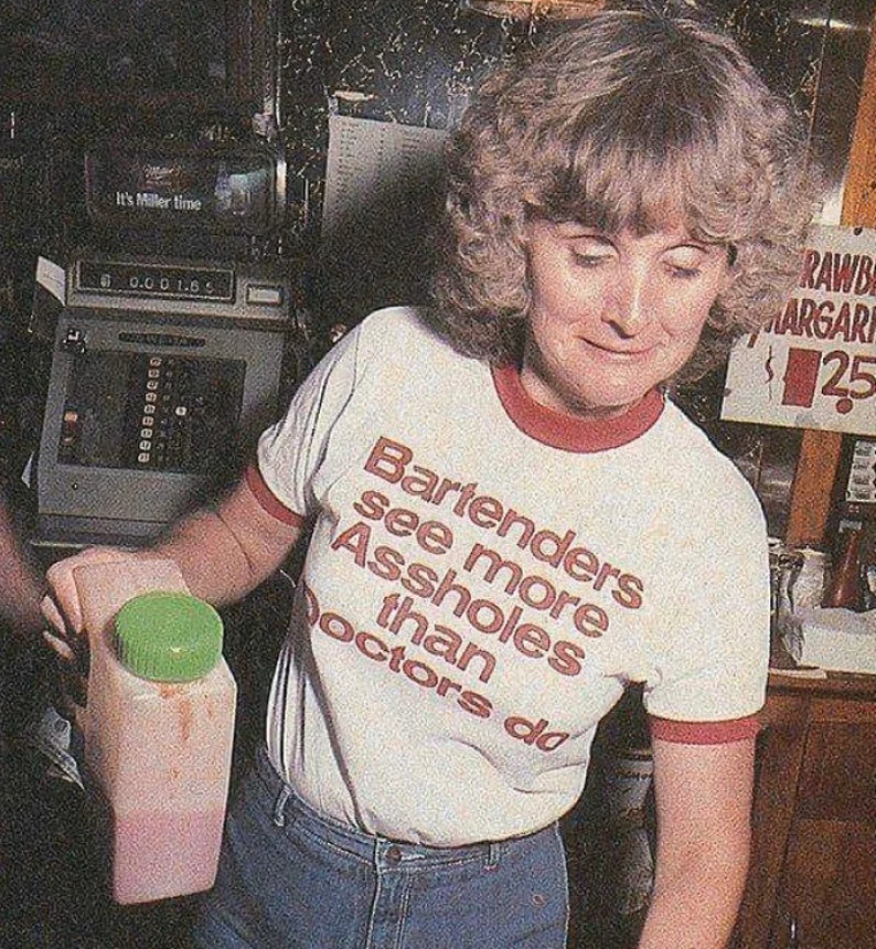 Bartenders See More Assholes T-Shirt