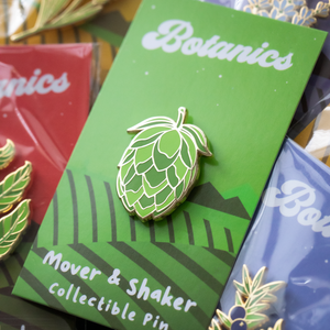 Hop 'Botanics' Pin