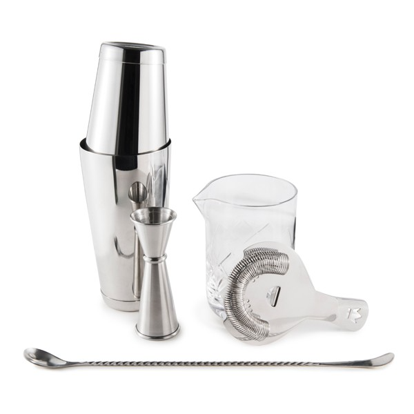 Essential Cocktail Set – Stainless Steel