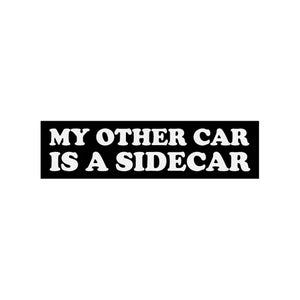 My Other Car is a Sidecar Sticker