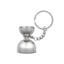 Mini Bell Jigger Keychain – Precision in Your Pocket
